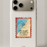 My Heart Belongs To Dubai iPhone Cover