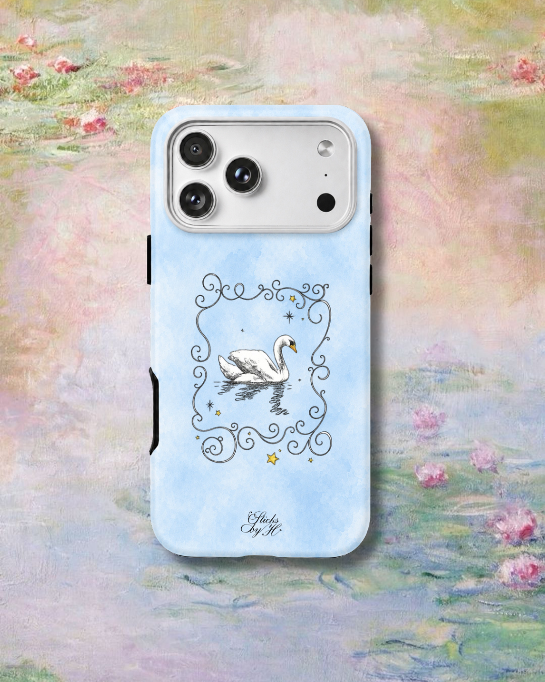 Pastel Swans