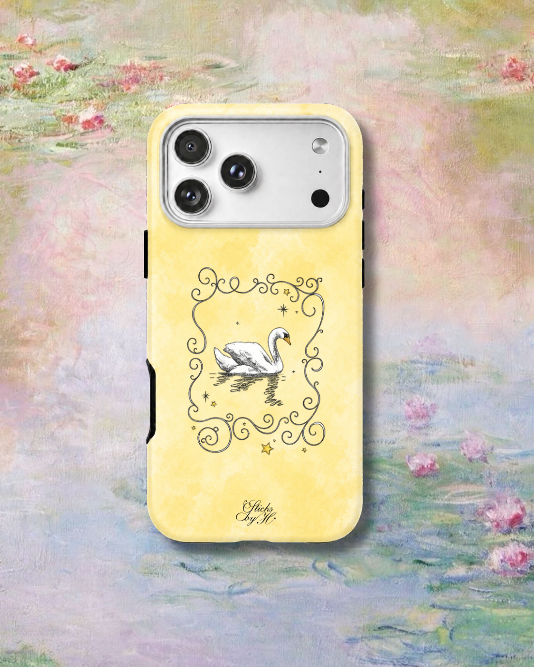 Pastel Swans
