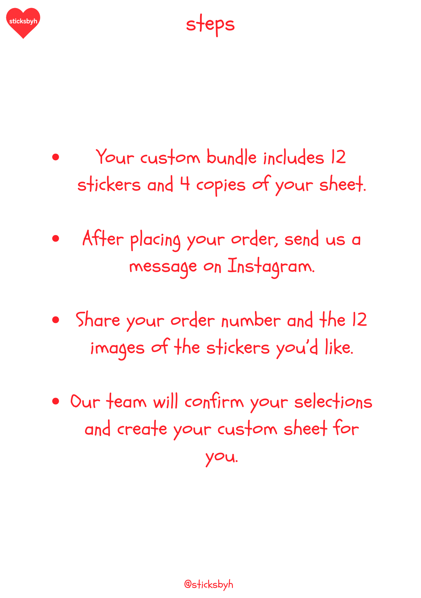Custom Sticker Sheet