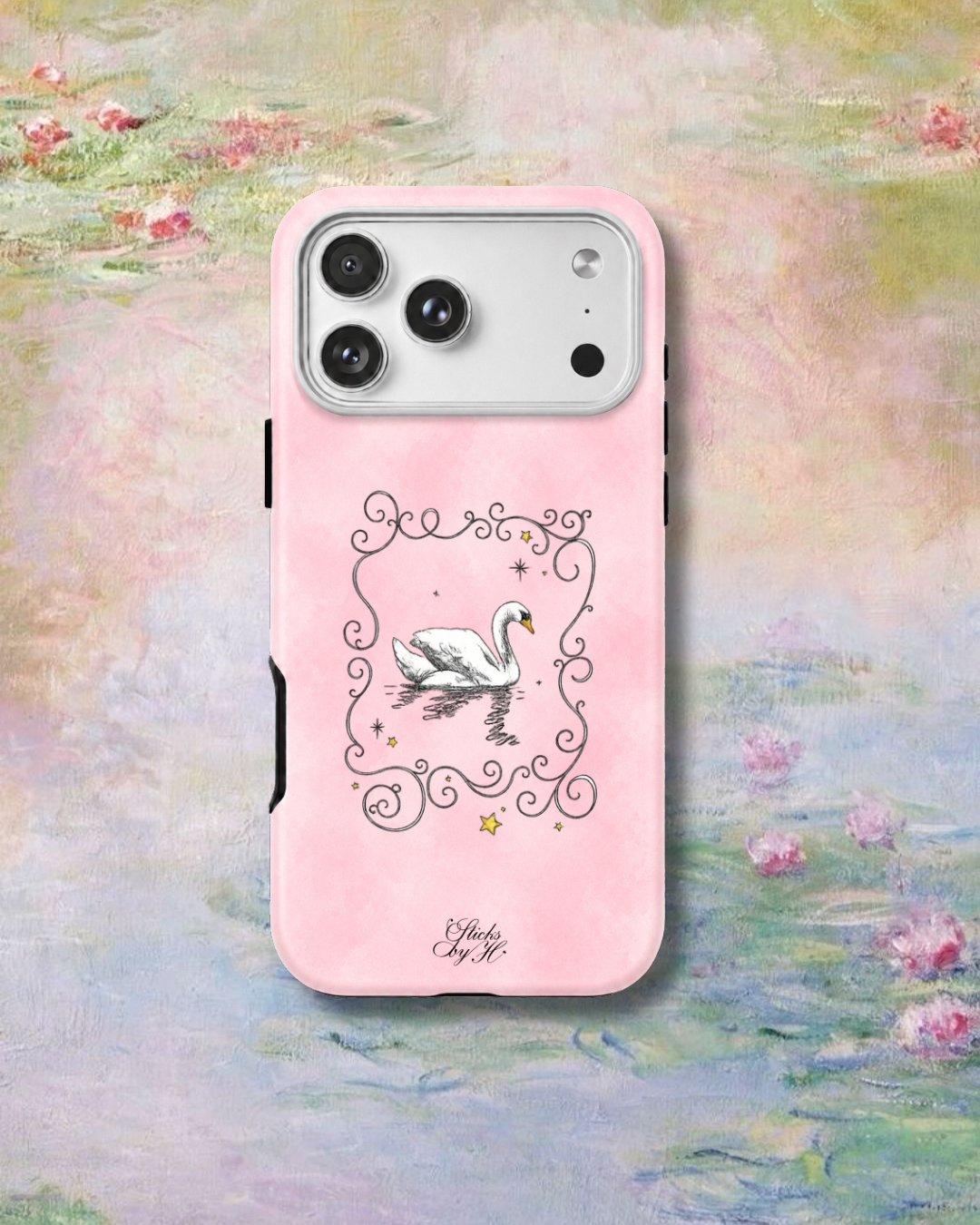Pastel Swans