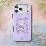 Pastel Swans