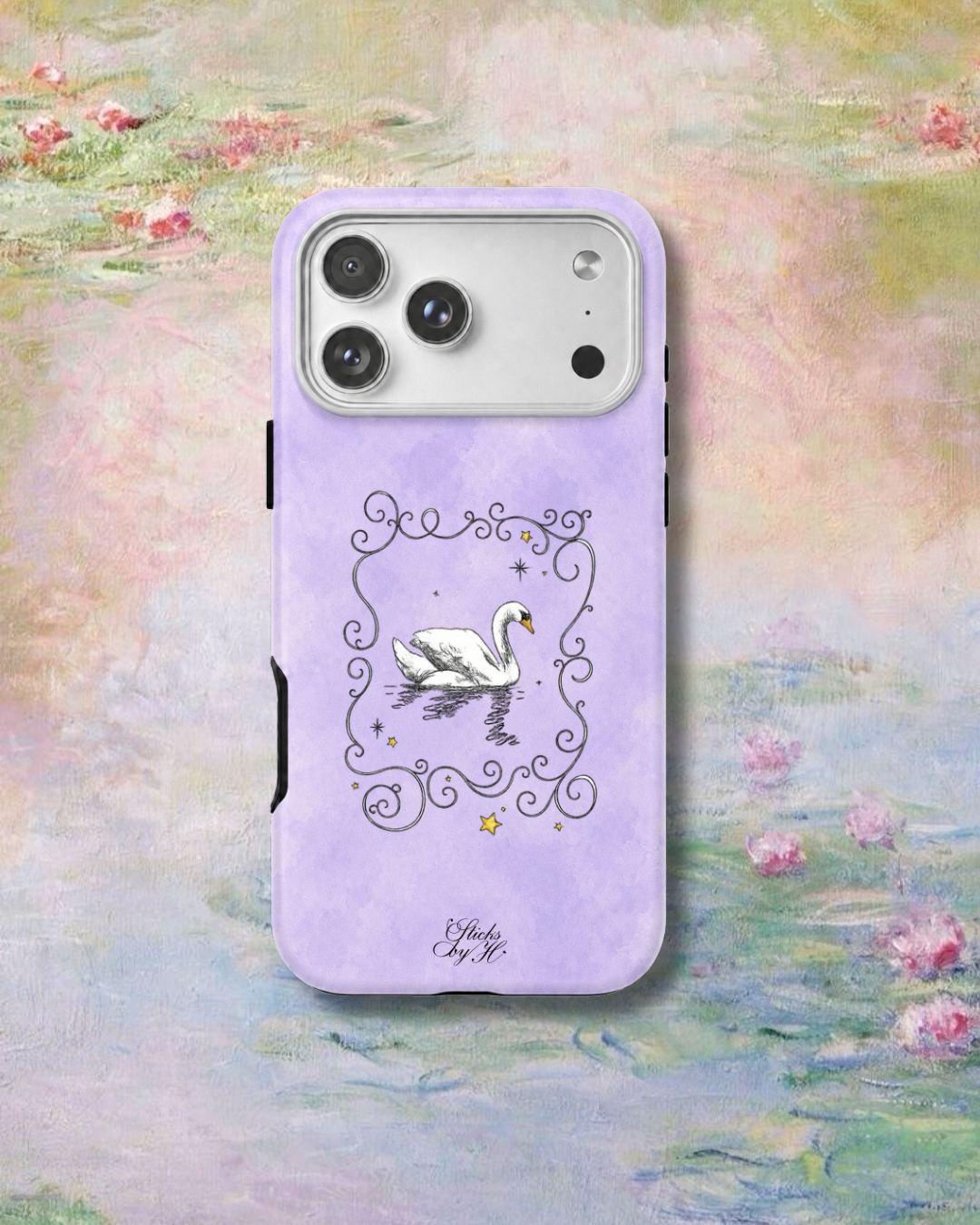 Pastel Swans