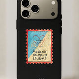 My Heart Belongs To Dubai iPhone Cover
