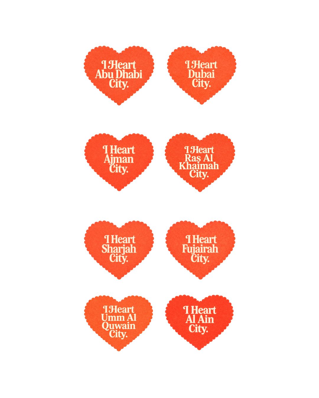 I heart collection