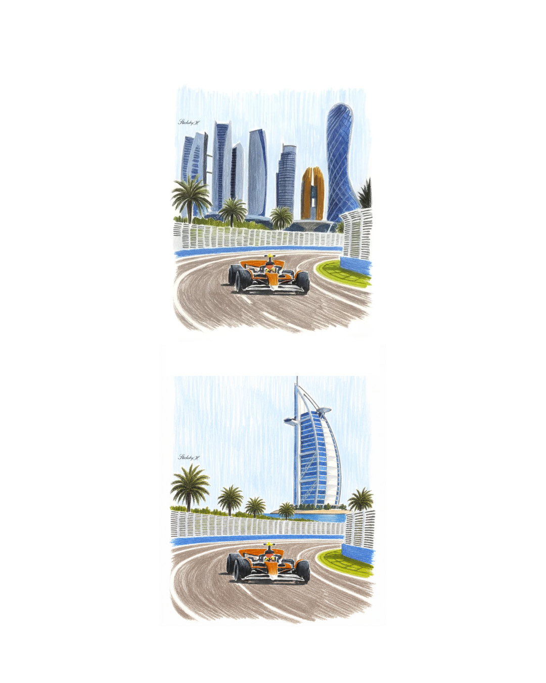F1 skyline