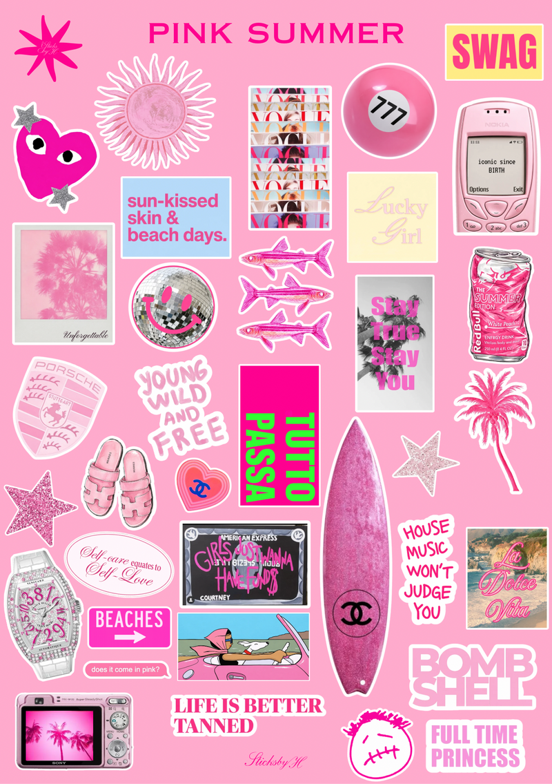 pink summer