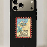 My Heart Belongs To Abu Dhabi IPhone Cover